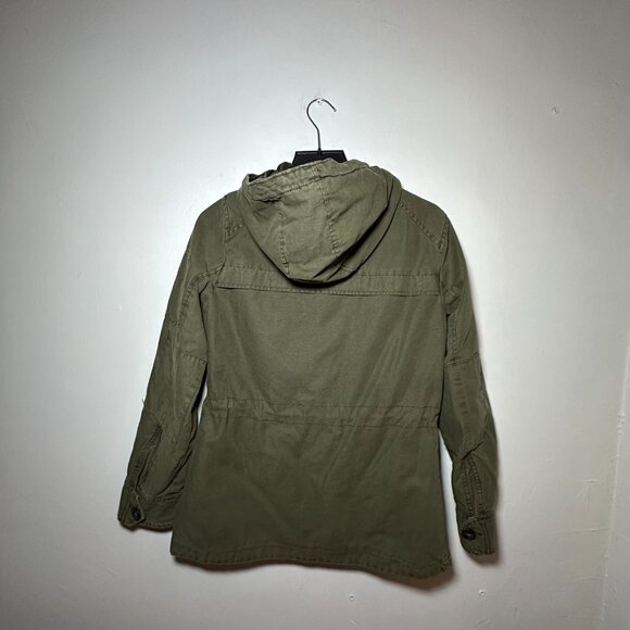Levi’s Olive Green Utility Hooded Jacket – Size S - Picture 6 of 9